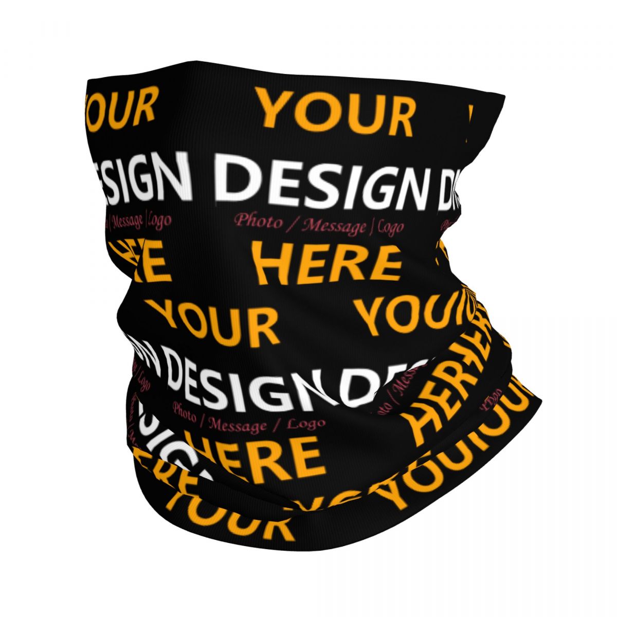 Neck Warmer Tube - 여기서 디자인을 맞춤 설정하세요. Bandana Neck