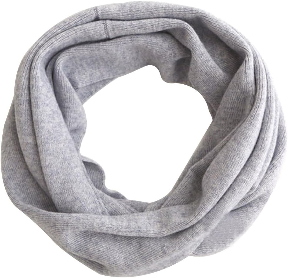 Infinity Scarf Knit - 남녀공용 부드러운 캐시미어 솔리드 인피니티 스카프,