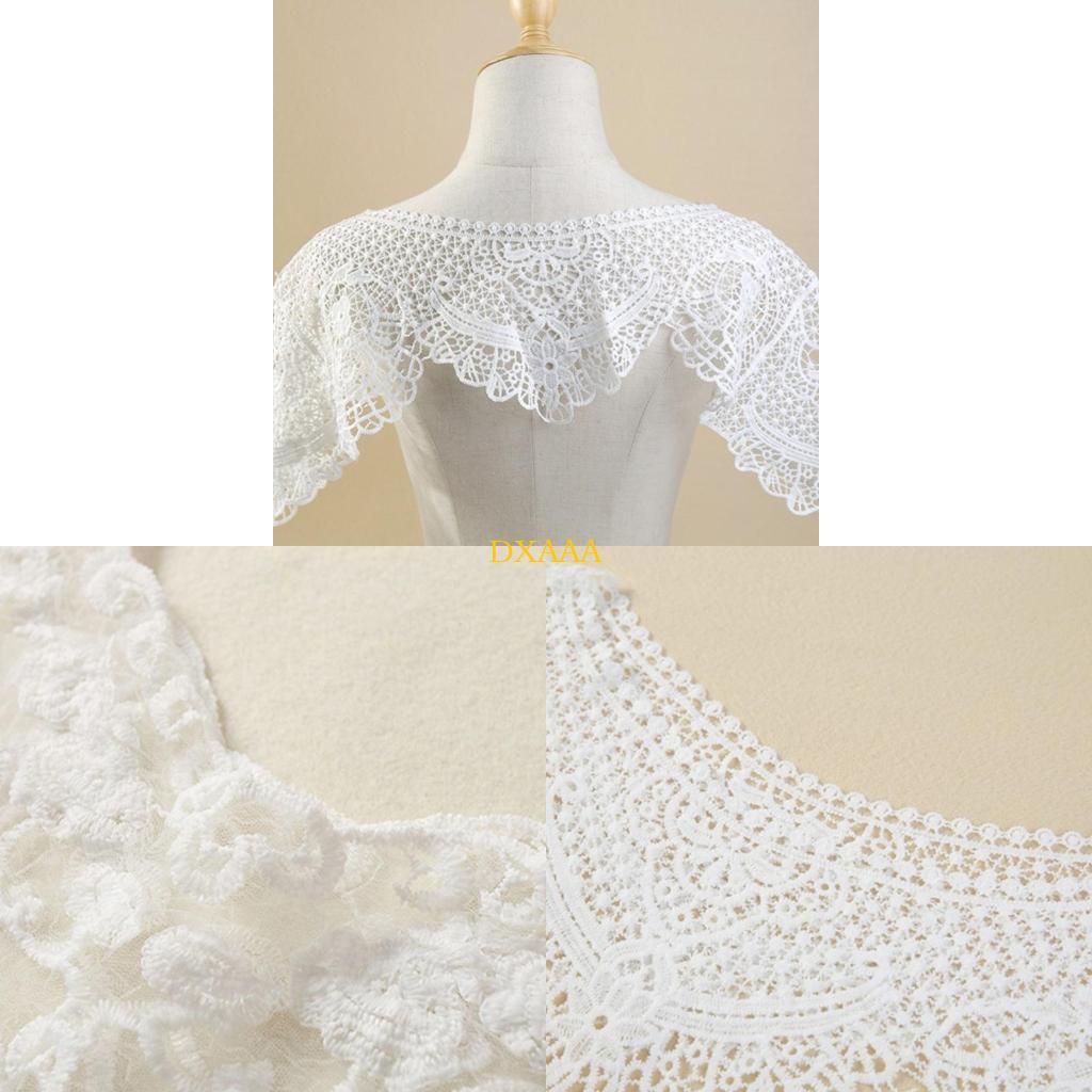 Stole Wedding Shawl - DXAA 여성 자수 꽃 레이스 목도리