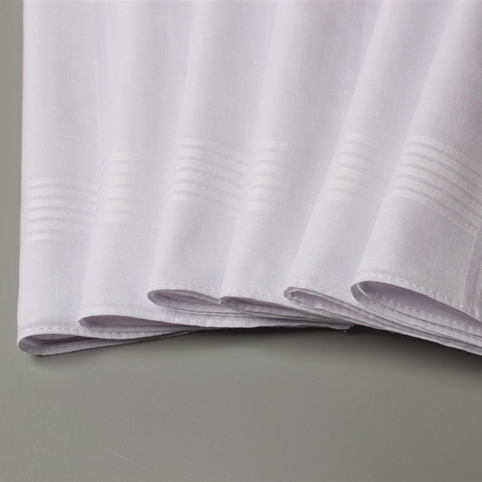 Handkerchief Cotton Men - 6x 남성용 손수건 손수건 선물 세트