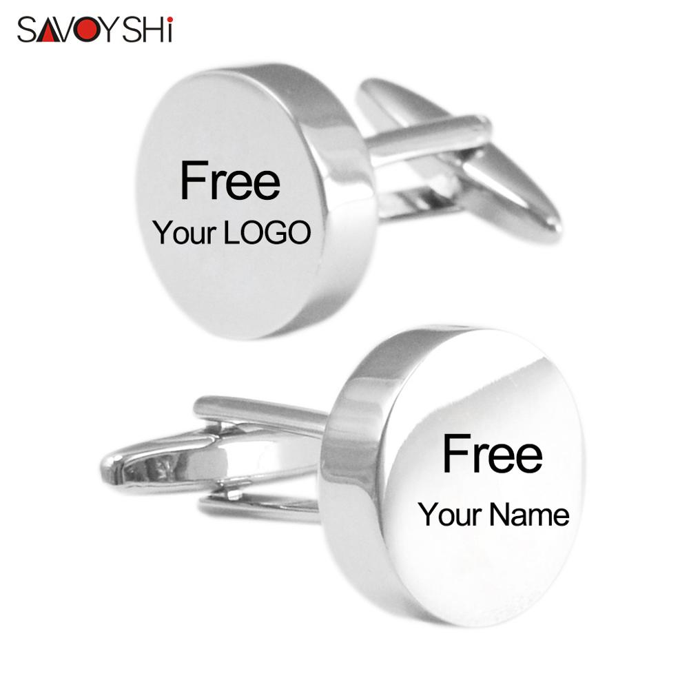 SAVOYSHI 무료 조각 이름 커프스 단추 타이 클립 - Tie Bar Set Gift 리뷰 및 가격