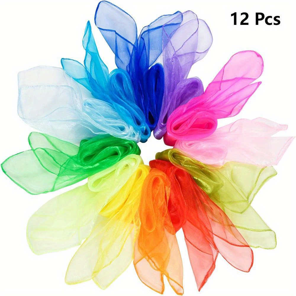 10pcs/12pcs 새로운 스타일 스퀘어 저글링 실크 - Scarf Silk Square 리뷰 및 가격