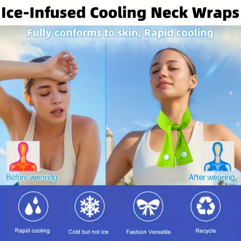 쿨링 넥 게이터 스카프 반다나 타월 아이스 실크 땀 흡 - Silk Neck Scarf 리뷰 및 가격