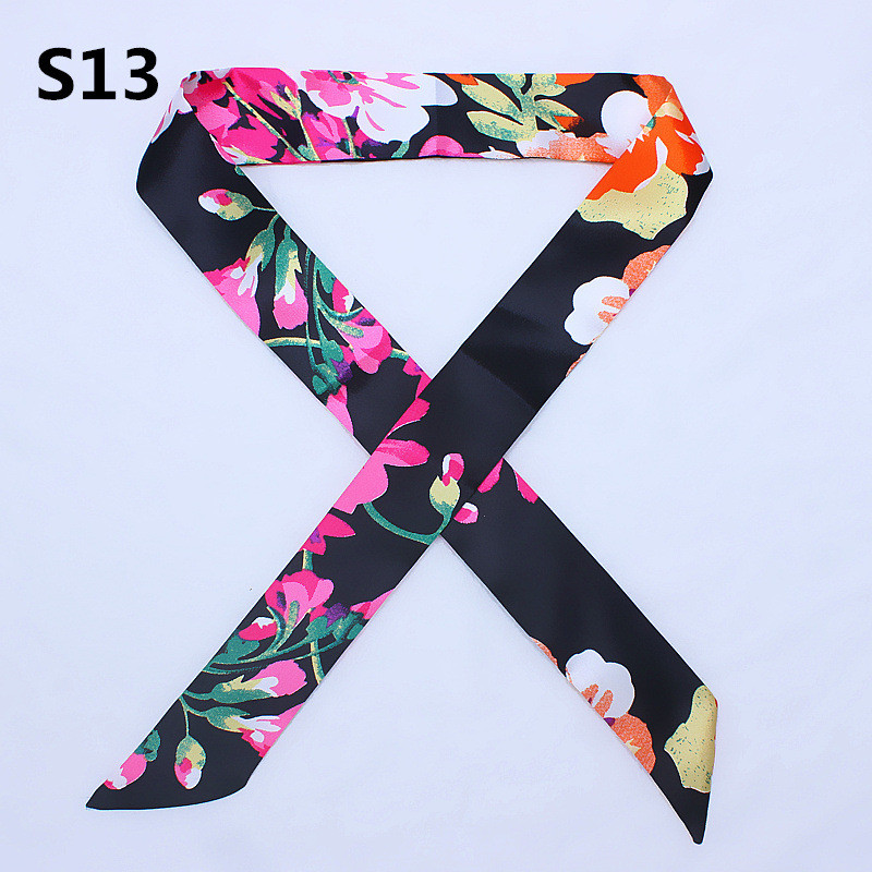 47 색상 브랜드 두건 작은 실크 가방 스카프 여성 머 - Silk Neck Scarf 리뷰 및 가격