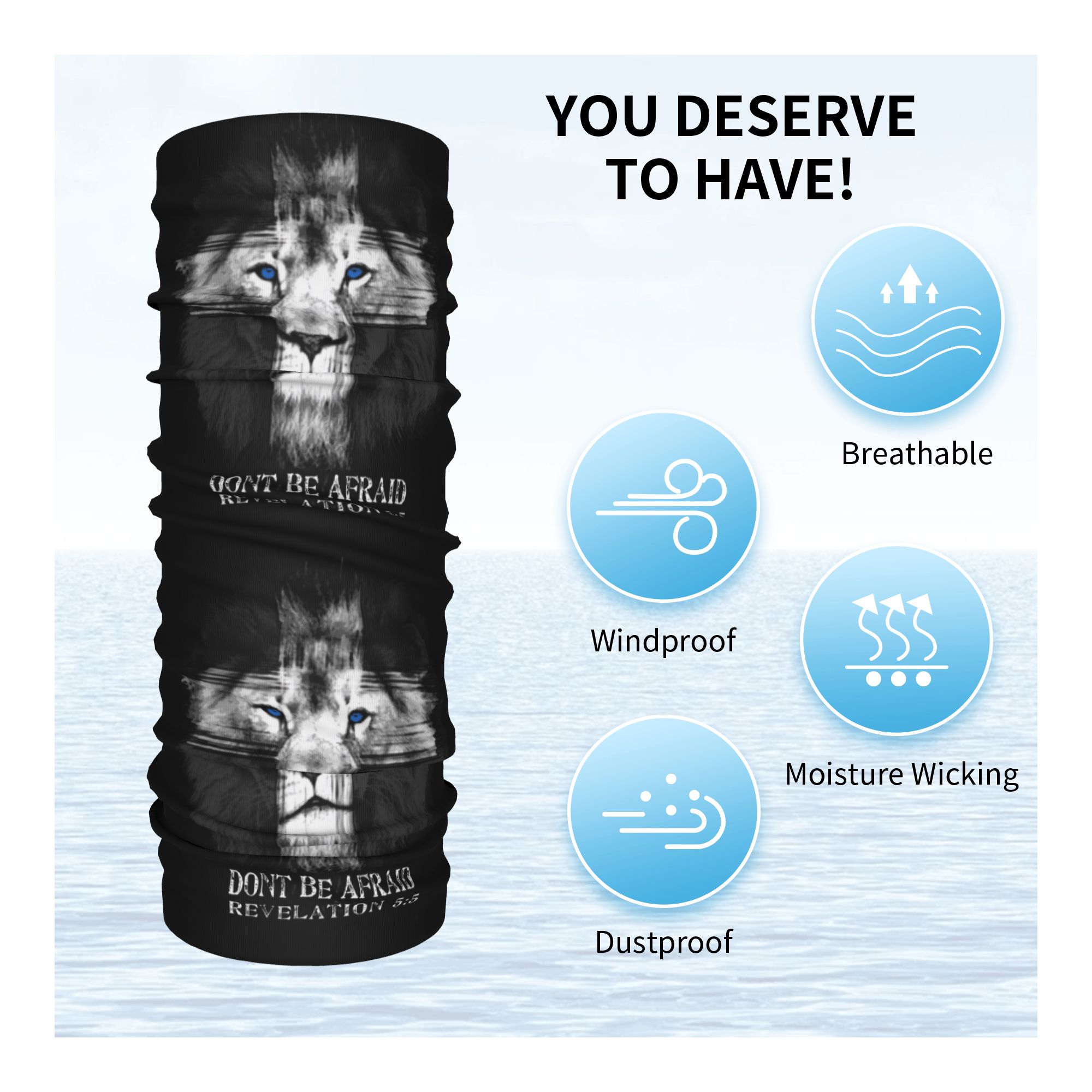 커스텀 쿨 라이온 오브 유다 예수 십자가 겨울 헤드밴드 - Neck Warmer Tube 리뷰 및 가격