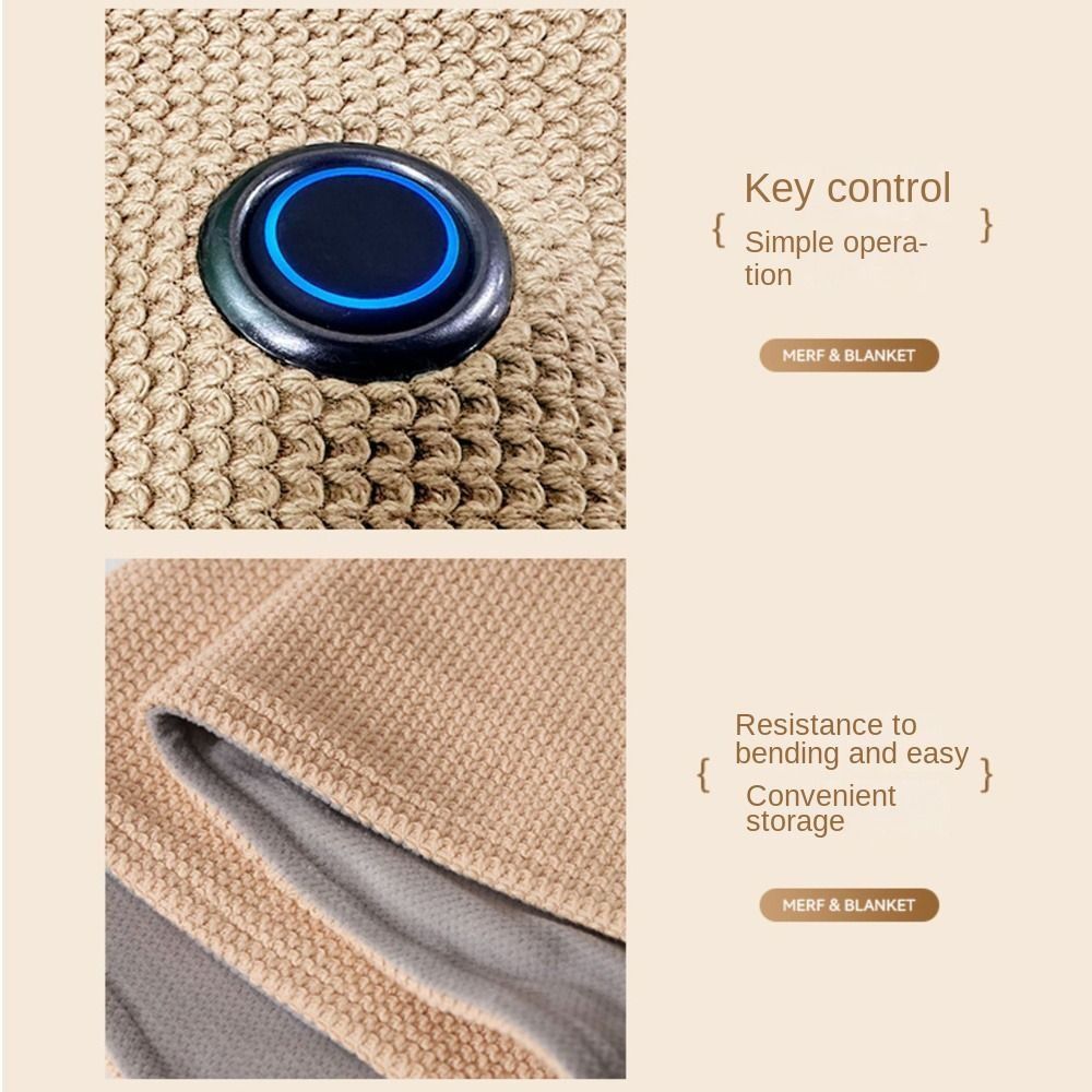 패션 웨어러블 USB 전기 가열 담요 3단계 온도 조절 - Woven Scarf Blanket 리뷰 및 가격