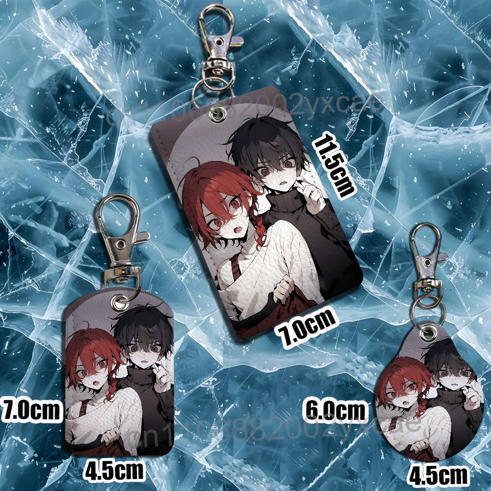 마에노 아키 츠기노 하루 제노 리메이크 가죽 키체인 배 - Lanyard Badge Holder 리뷰 및 가격
