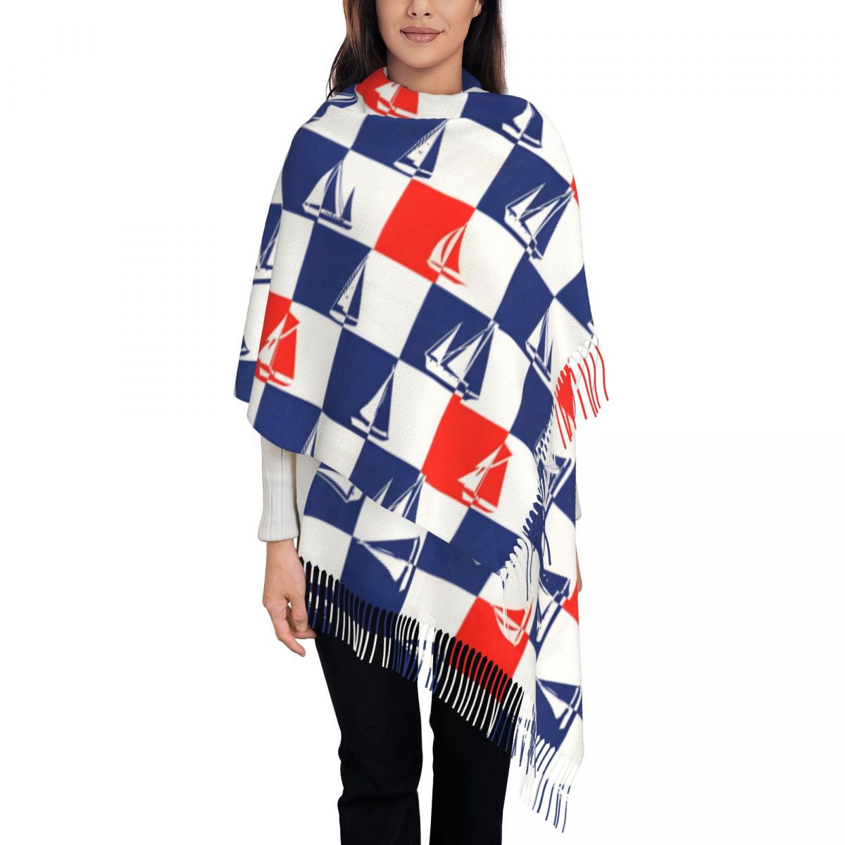 항해선 배 오션 스카프 가을 겨울 파시미나 숄 랩 별빛 - Pashmina Wrap Large 리뷰 및 가격