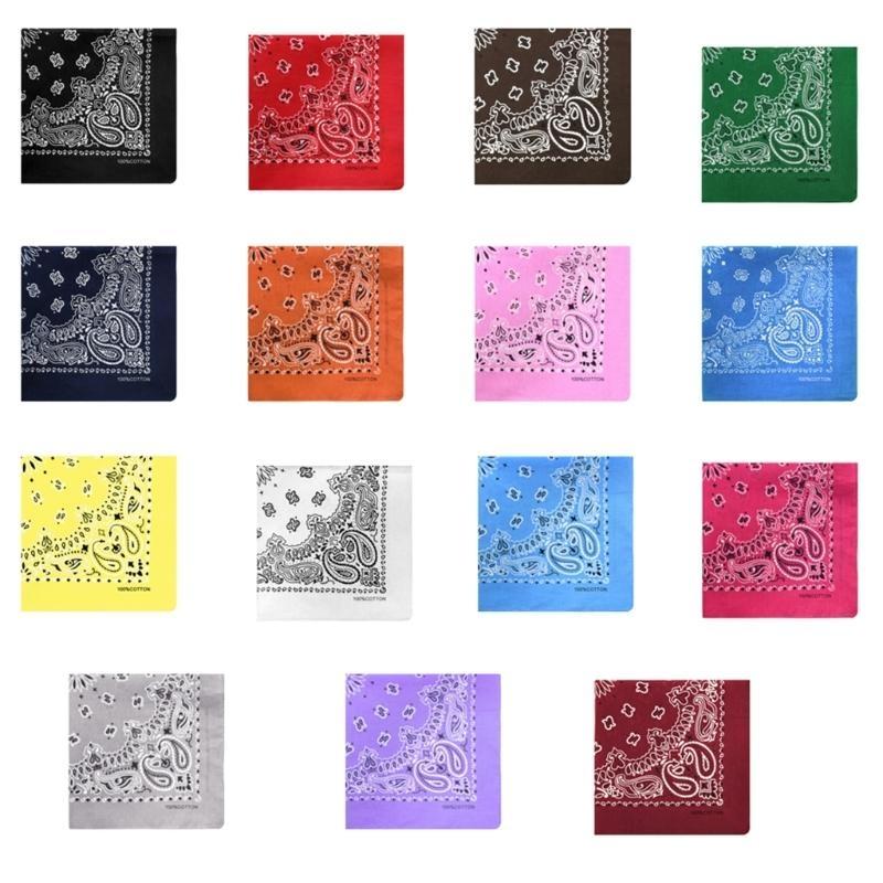 남녀 공용 빈티지 스퀘어 스카프 서양식 반다나 손수건  - Handkerchief Cotton Men 리뷰 및 가격