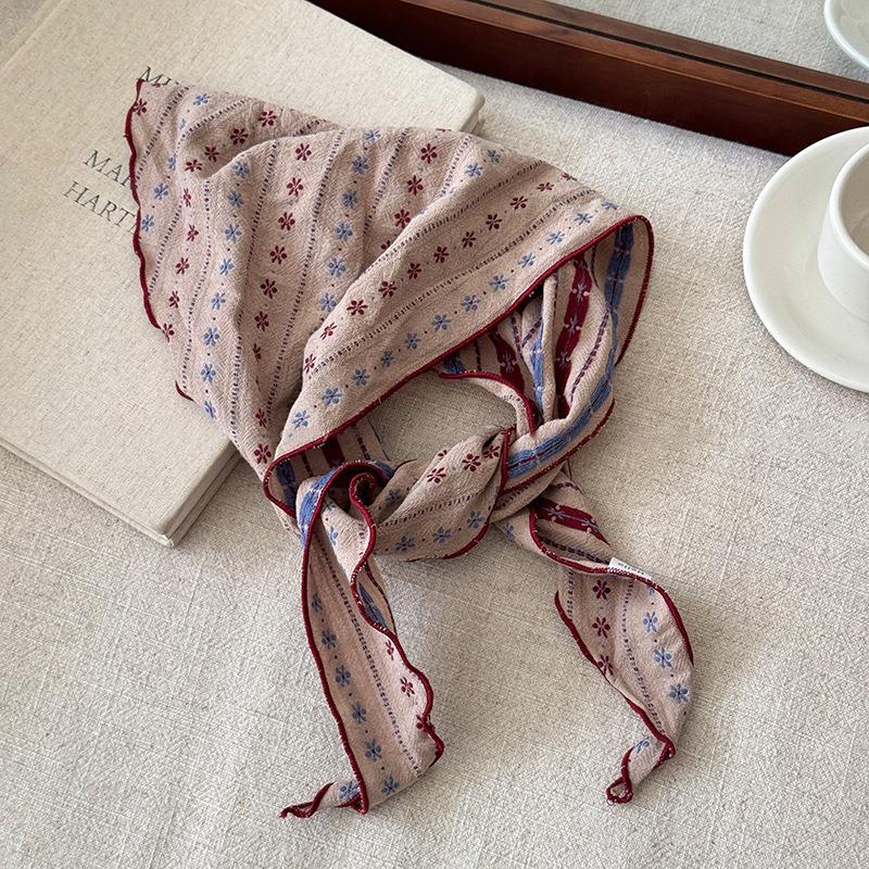 *1Pcs 부드러운 코튼 린넨 삼각형 스카프 캐슈 프린 - Bandana Cotton 리뷰 및 가격