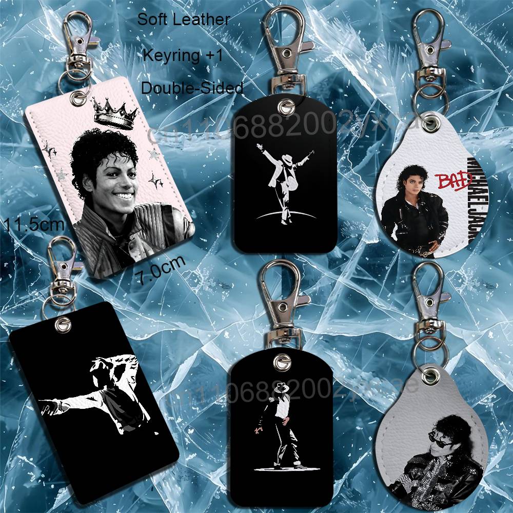 MJ 최고급 마이클 잭슨 가죽 키체인 배지 홀더(끈 포 - Lanyard Badge Holder 리뷰 및 가격
