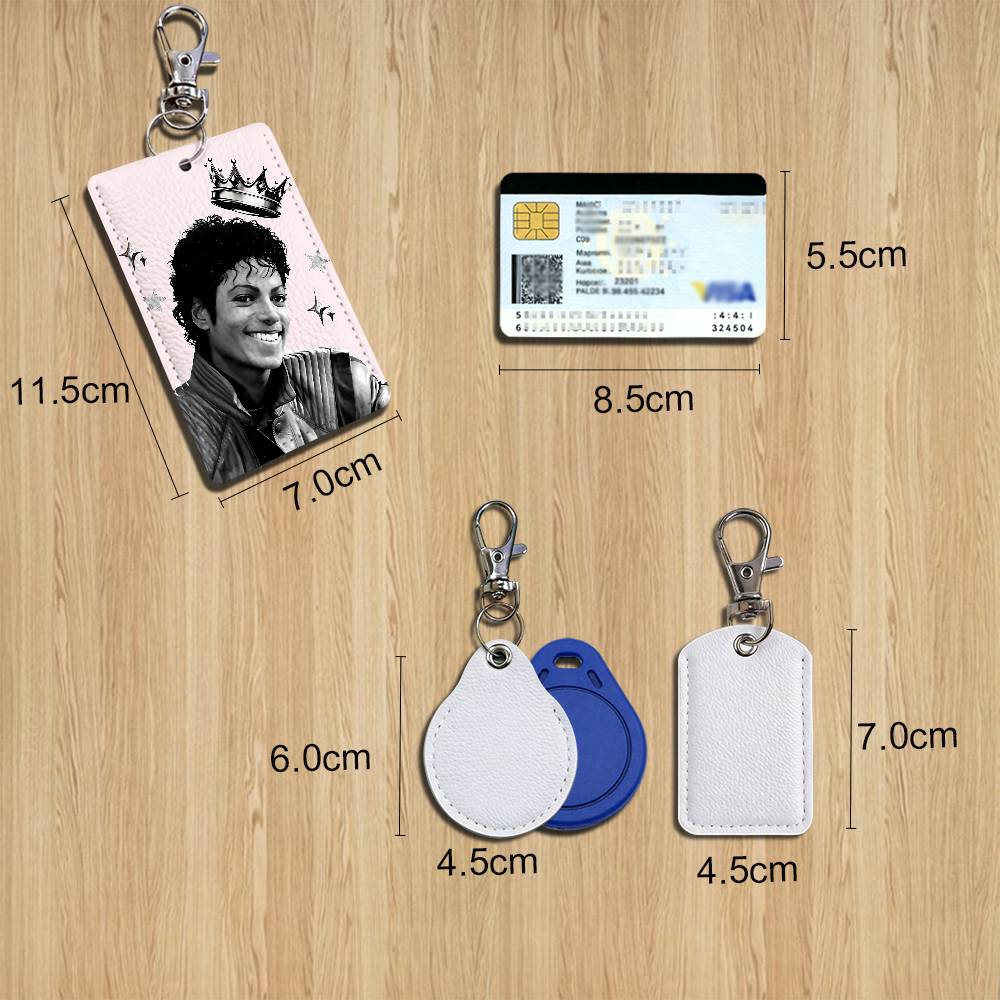 MJ 최고급 마이클 잭슨 가죽 키체인 배지 홀더(끈 포 - Lanyard Badge Holder 리뷰 및 가격