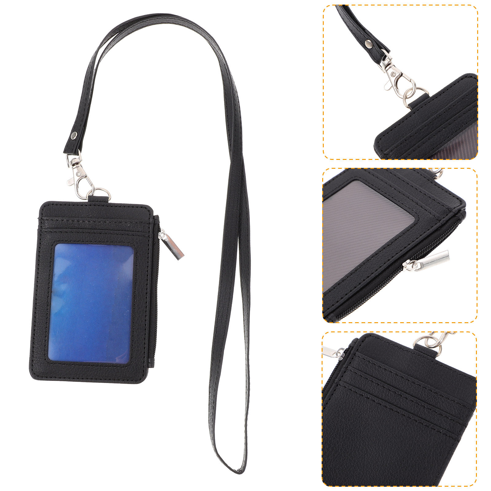ID 카드 홀더 카드 슬리브 내마모성 배지 홀더 직장인 - Lanyard Badge Holder 리뷰 및 가격
