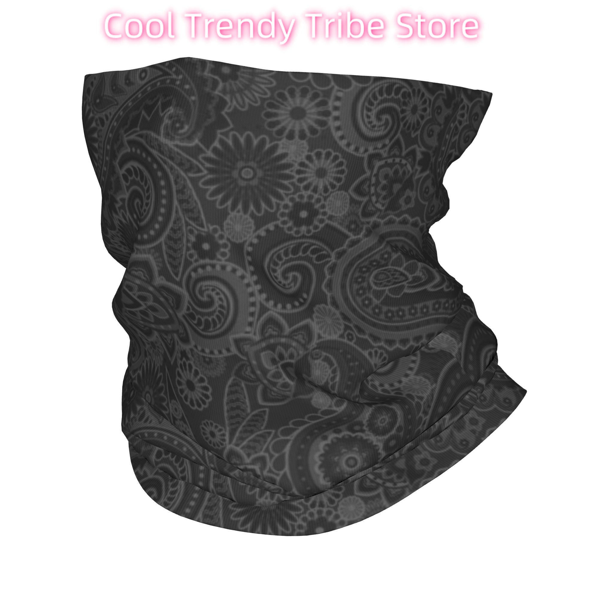 맞춤형 페이즐리 치카노 반다나 겨울 헤드밴드 넥 워머  - Neck Warmer Tube 리뷰 및 가격