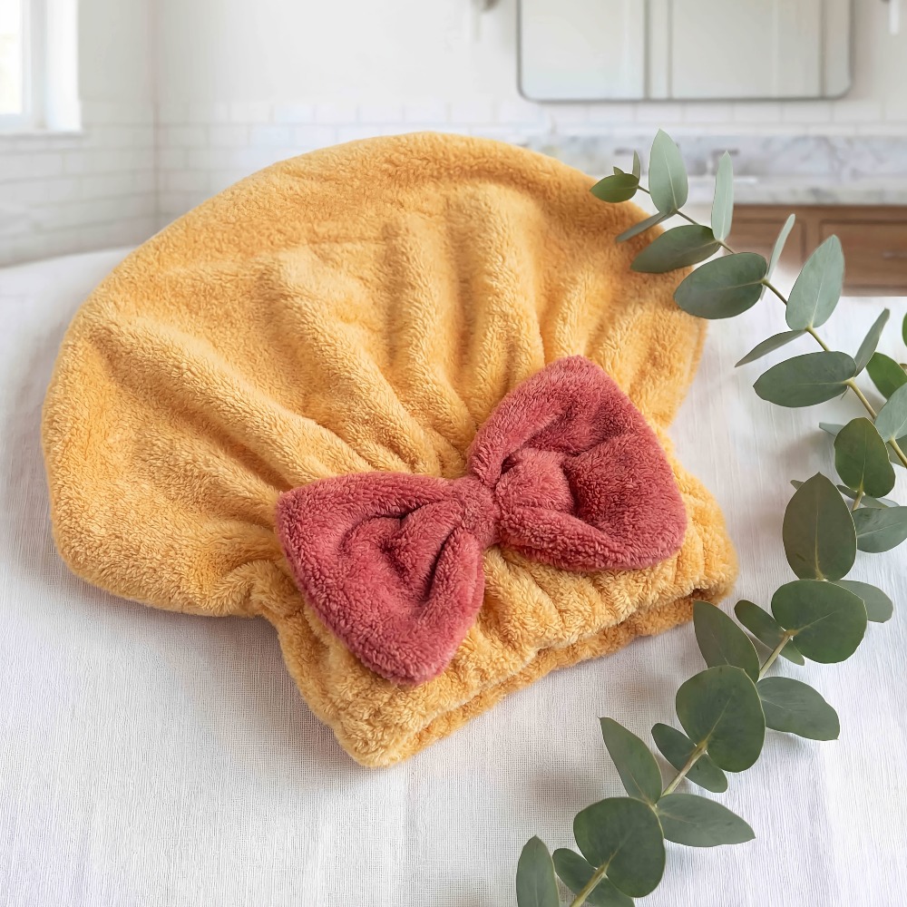 마이크로파이버 헤어 드라이캡, 퀵 드라이 헤어 타월 랩 - Head Wrap Turban 리뷰 및 가격