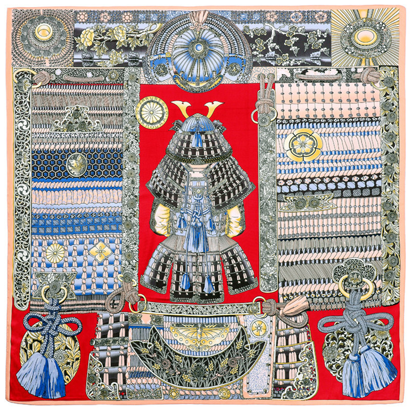 2024 여성용 코트 아머 스카프, 럭셔리 브랜드 스카 - Scarf Silk Square 리뷰 및 가격