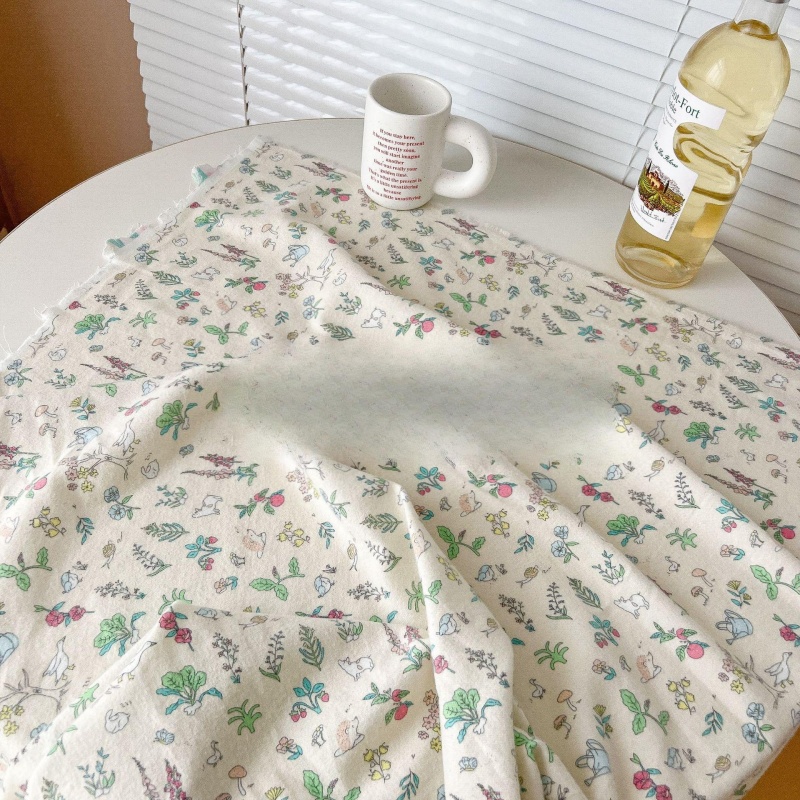 비스코스 플로럴 프린트 스코틀랜드 타탄 패턴 전통 클래 - Woven Scarf Blanket 리뷰 및 가격