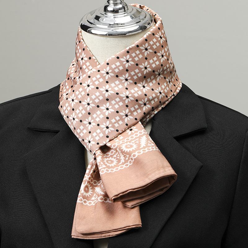 남성용 스카프 실크 느낌 넥 스카프 작은 정사각형 정장 - Silk Neck Scarf 리뷰 및 가격