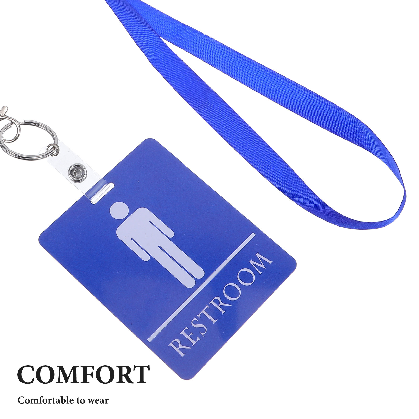 6개입 욕실 출입증, 교실용 교사 조직 랜야드, 성별  - Lanyard Badge Holder 리뷰 및 가격