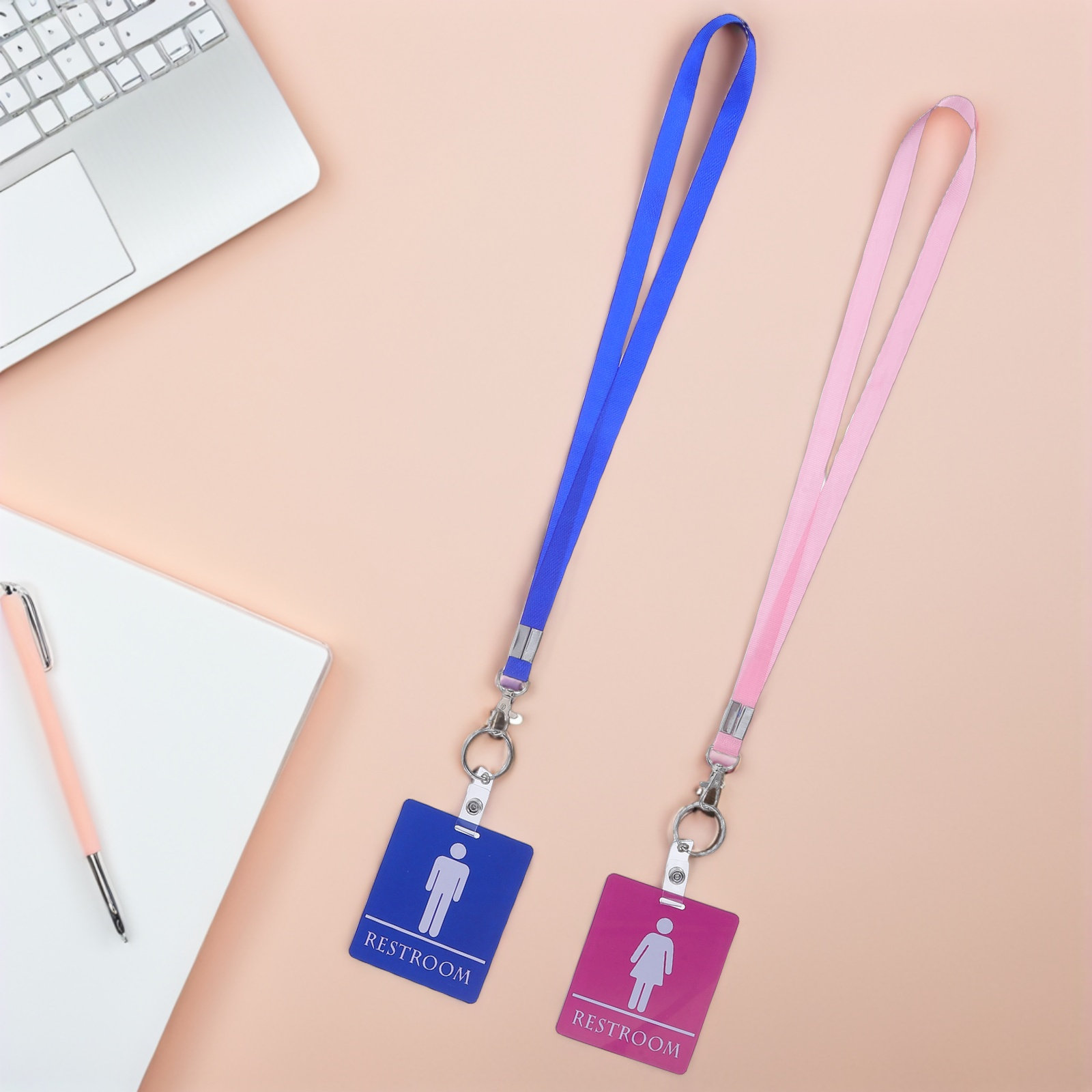 6개입 욕실 출입증, 교실용 교사 조직 랜야드, 성별  - Lanyard Badge Holder 리뷰 및 가격
