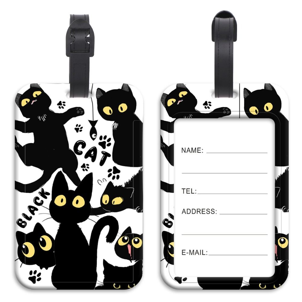 분실 방지 플라스틱 수하물 태그 예술적인 여행 가방 배 - Lanyard Badge Holder 리뷰 및 가격