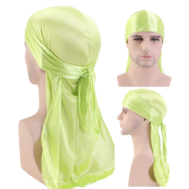 남성용 실키 듀라그 반다나 터번 모자 가발 두 남성 새 - Bandana Doo Rag 리뷰 및 가격