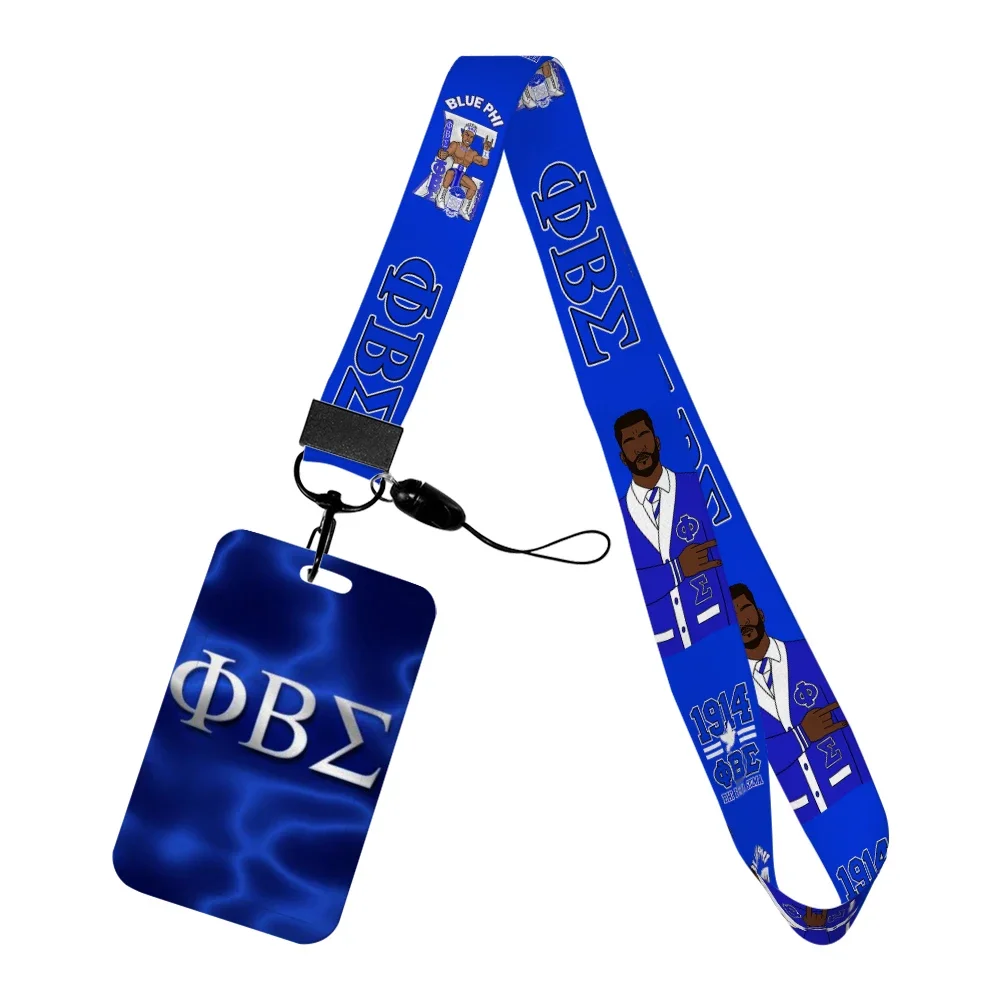 피 베타 시그마 형제회 1914 랜야드 키 체인 ID  - Lanyard Badge Holder 리뷰 및 가격