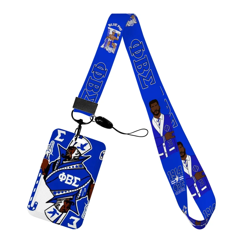 피 베타 시그마 형제회 1914 랜야드 키 체인 ID  - Lanyard Badge Holder 리뷰 및 가격