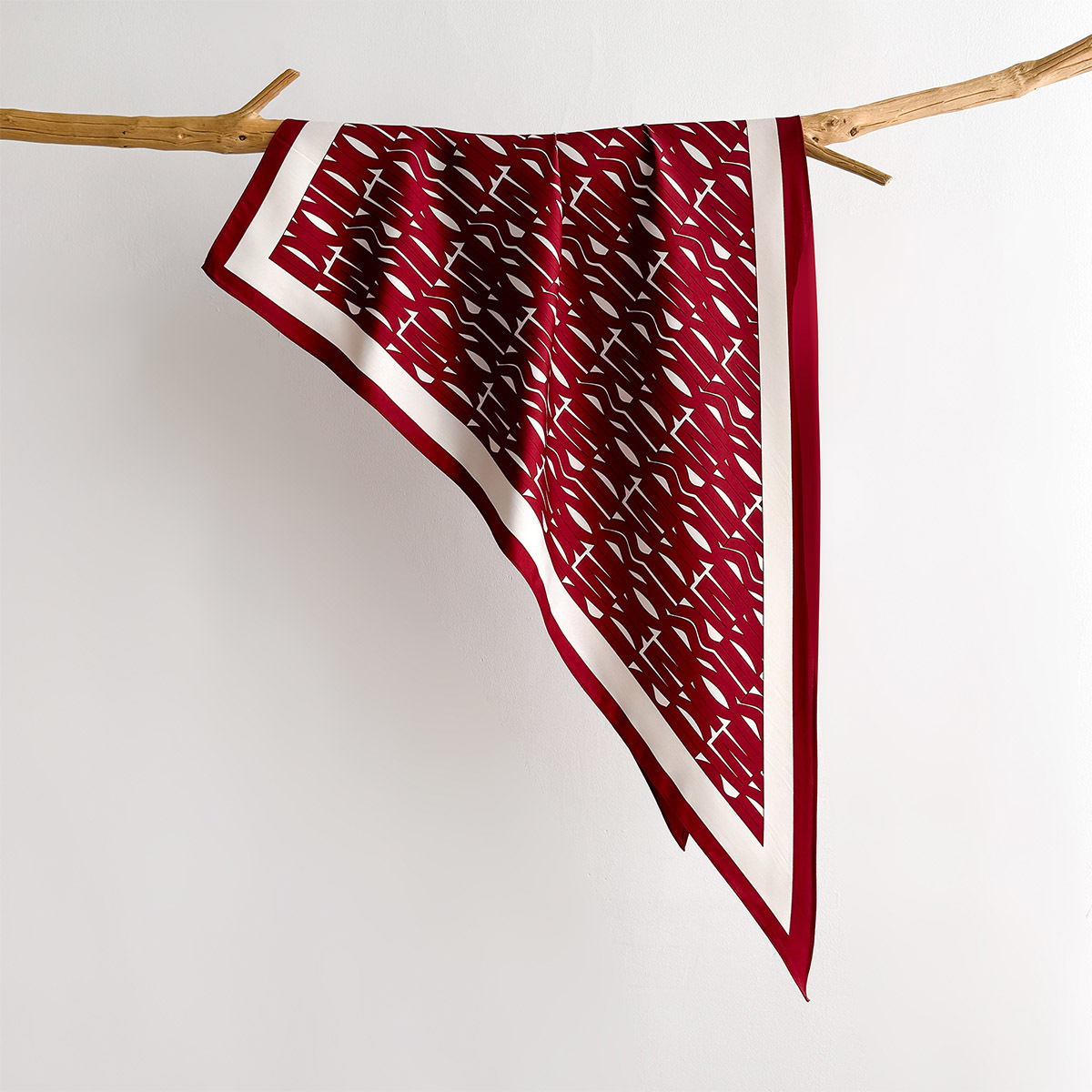 봄 프린트 스퀘어 스카프 여성용 부드러운 스테인 모조  - Silk Neck Scarf 리뷰 및 가격