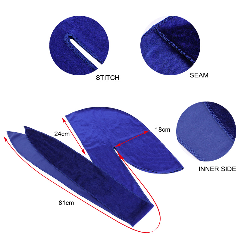 남여 남성 여성 통기성 두건 모자 벨벳 Durag do - Bandana Doo Rag 리뷰 및 가격